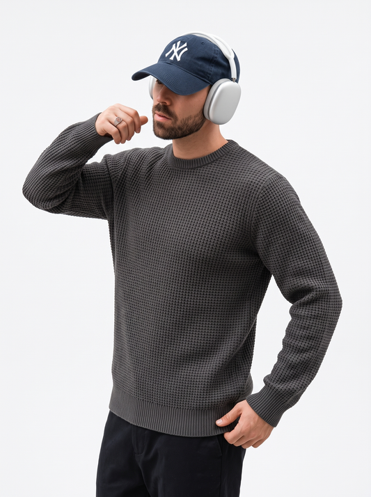 Mens Crewneck Pullover Sweater