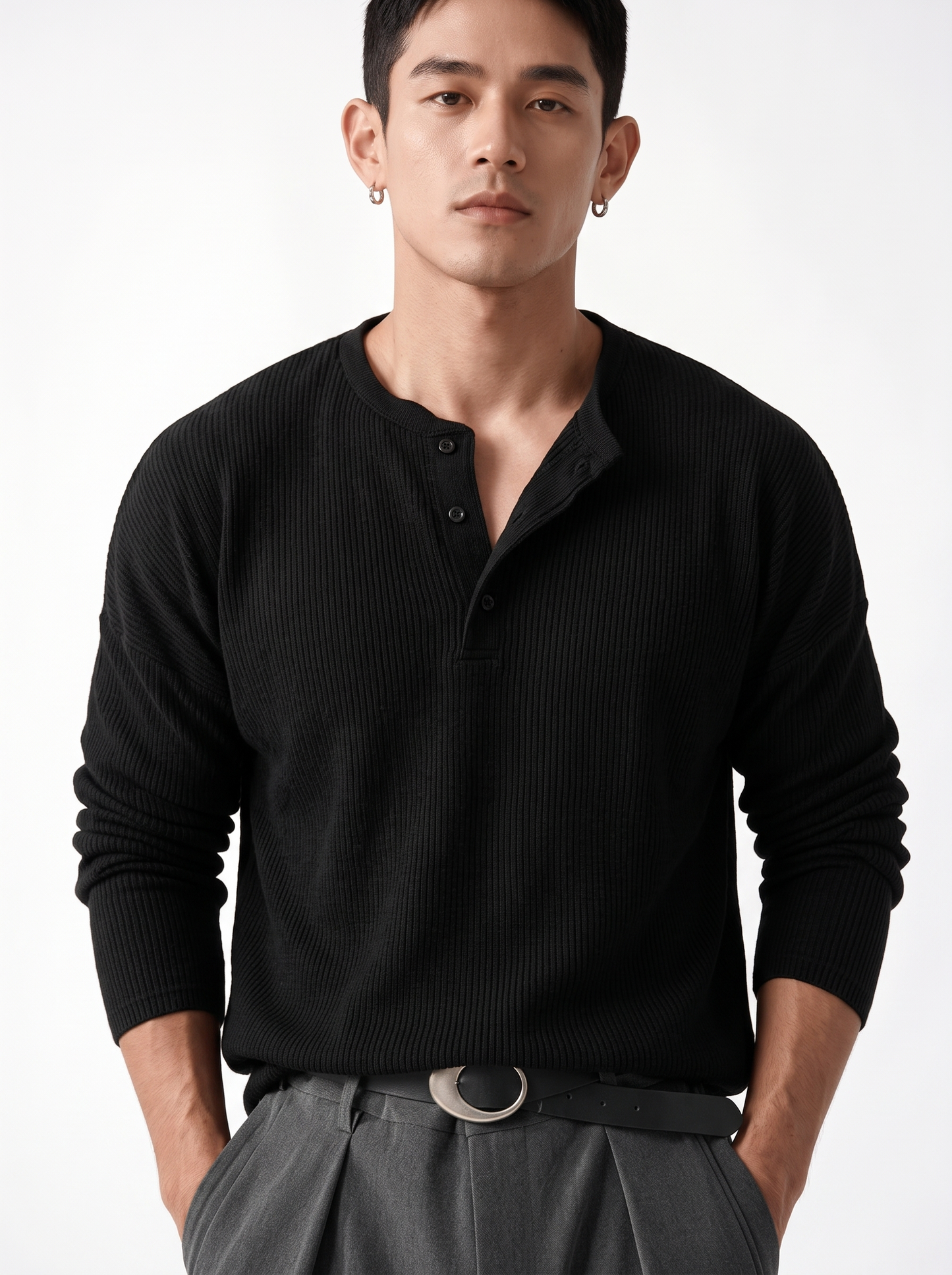 Henley Long Sleeve Shirt