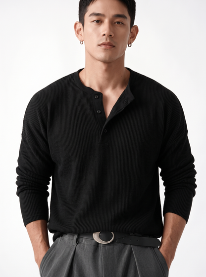 Henley Long Sleeve Shirt