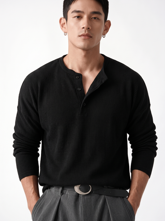 Henley Long Sleeve Shirt