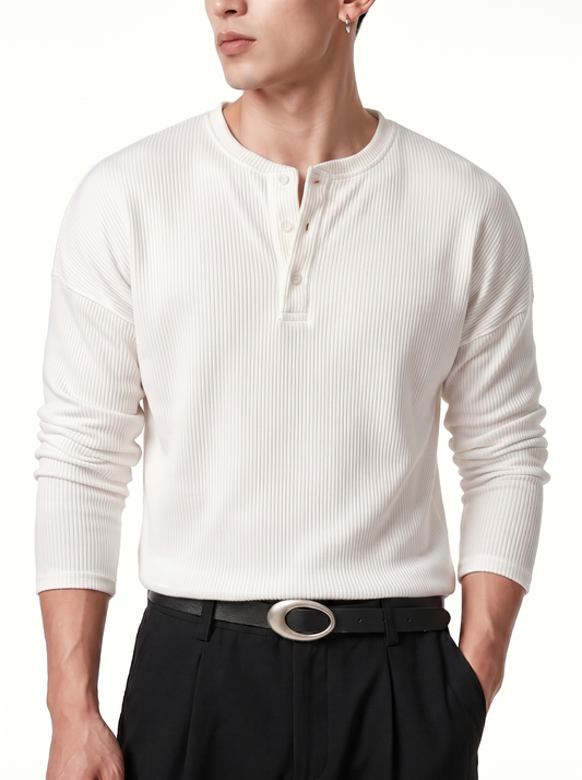 Henley Long Sleeve Shirt