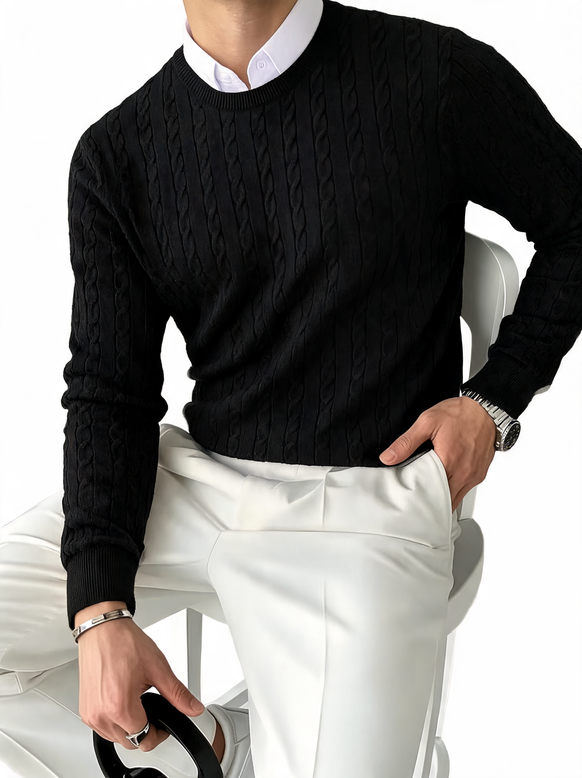 Men's Round Neck Sweater