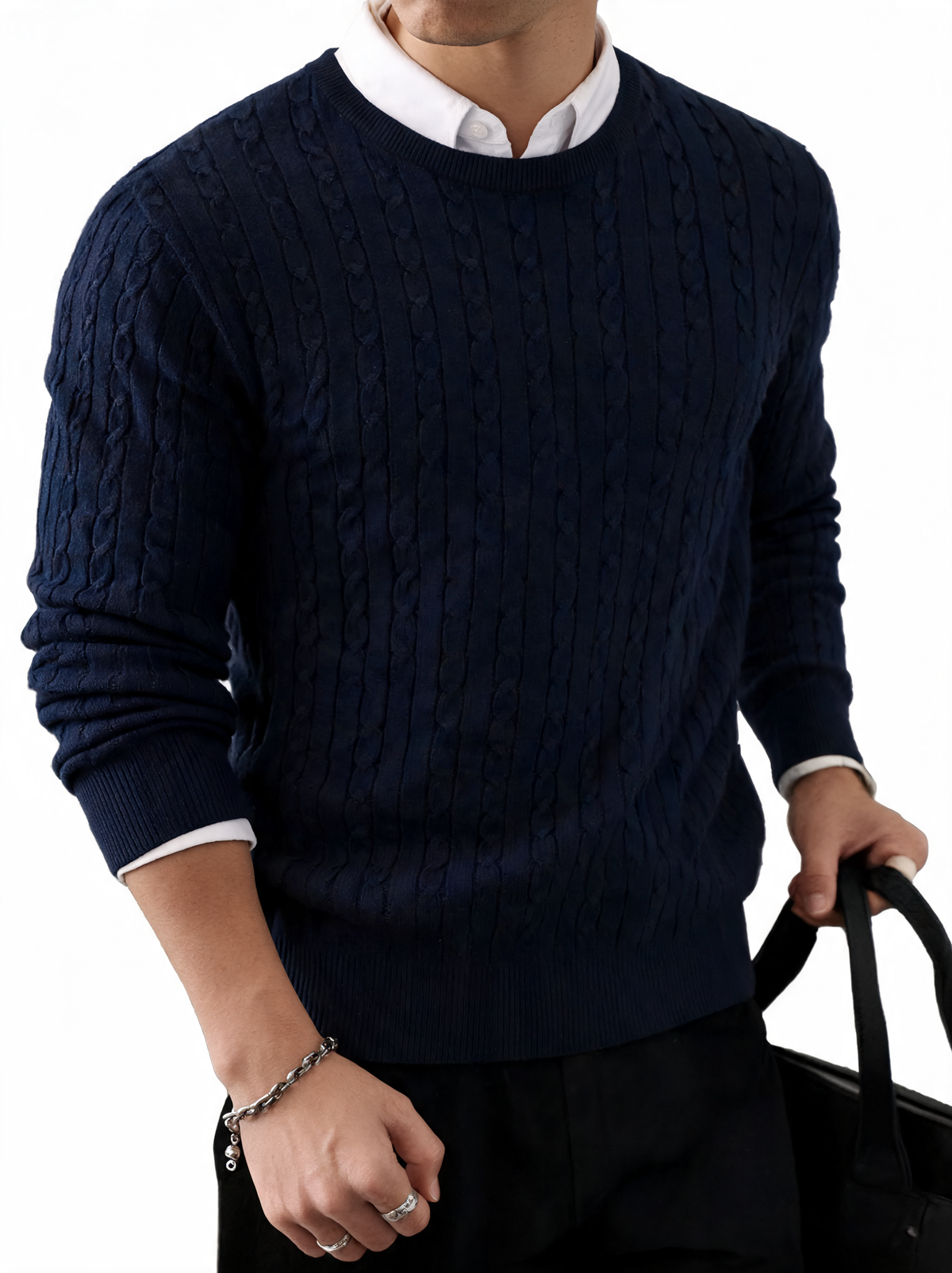 Men's Round Neck Sweater