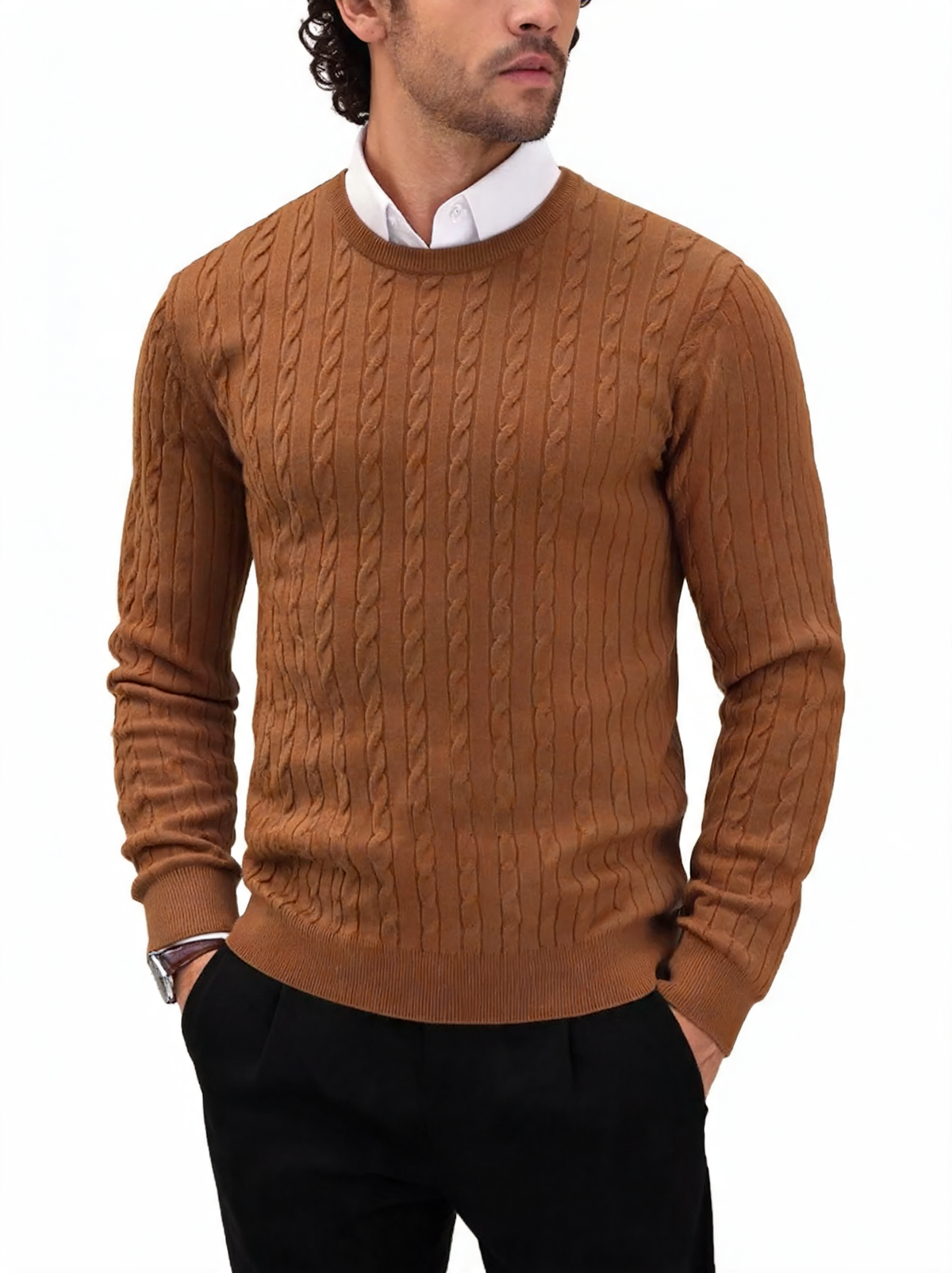 Men's Round Neck Sweater