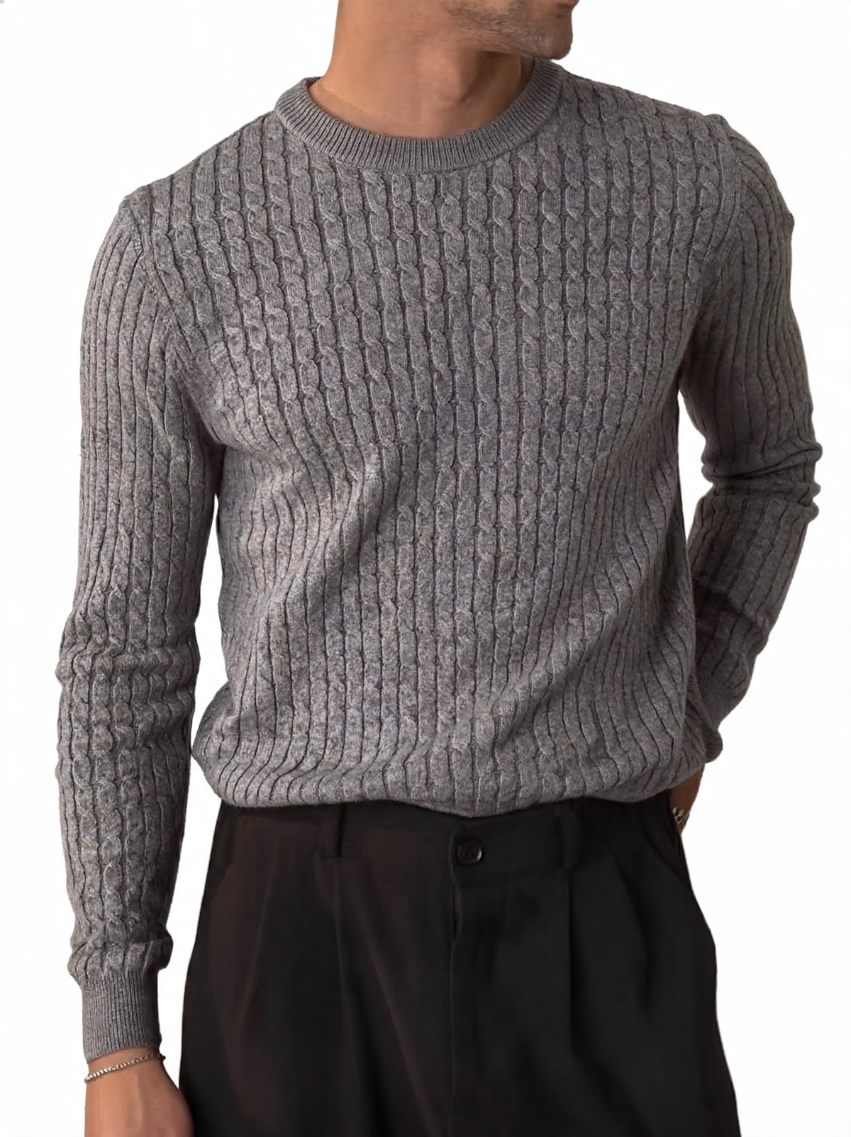 Men's Round Neck Sweater