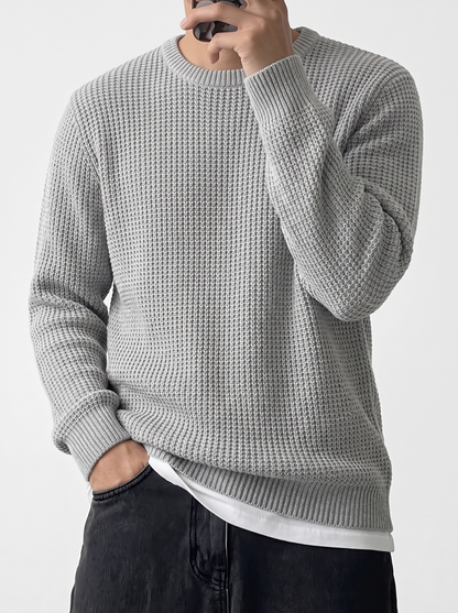 Mens Crewneck Pullover Sweater