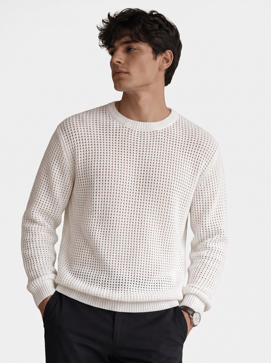 Mens Crewneck Pullover Sweater