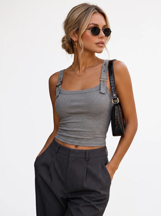 Adjustable Shoulder Strap Vest