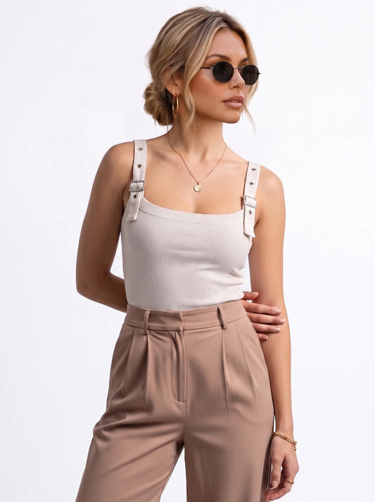 Adjustable Shoulder Strap Vest