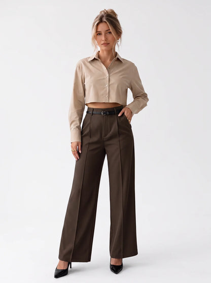 Loose Straight Trousers